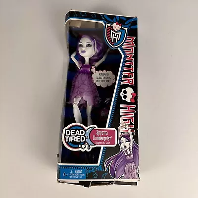 Monster High Dead Tired - Spectra Vondergeist Daughter Of A Ghost - BBR78 2012 • $60