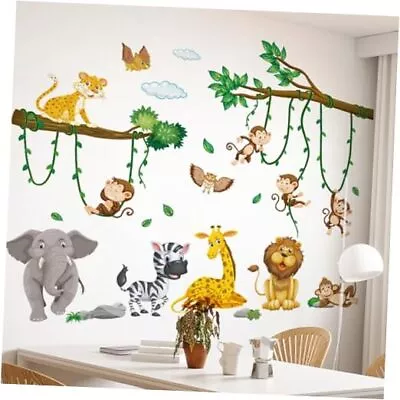 Tree Wall Decals Decor For Bedroom Monkey & Tree Wall Decals Decor For Bedroom • $21.29