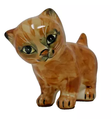 Seymour Mann 1978 Orange Tabby Cat Figurine Japan • $19.99