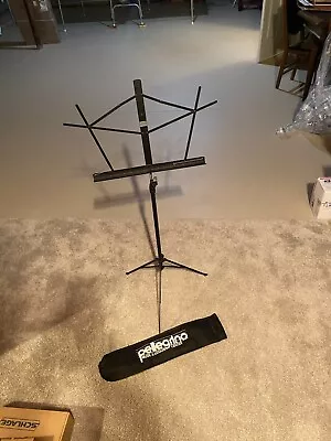 On-Stage Folding Music Stand With Carrying Case • $10