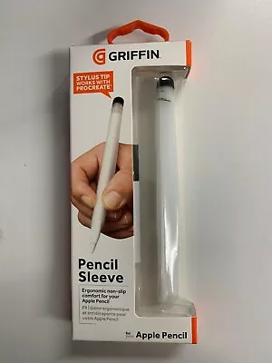 £3.49 • Buy Griffin Sleeve For Apple Pencil Compatible With IPad, IPhone And IPod - Clear