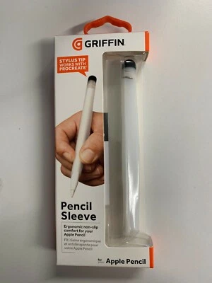 £3.49 • Buy Griffin Sleeve For Apple Pencil Compatible With IPad, IPhone And IPod - Clear