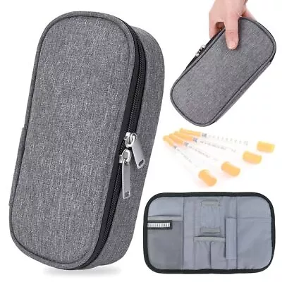 Diabetic Pocket Insulin Cooling Bag Travel Case Pill Protector Medicla Cooler • £9.68