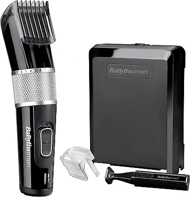 Babyliss Men’s Carbon Steel Hair Clippers Set Hair Beard Precision Trimmer 7468U • $36.74