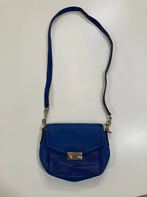 Women's Cole Haan Blue Clutch Purse Shoulder Handbag Small • $7.99