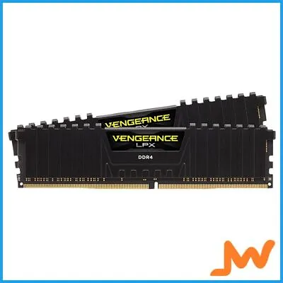 Corsair Vengeance LPX 32GB(2x16GB) DDR4-3600 Memory - Black • $134
