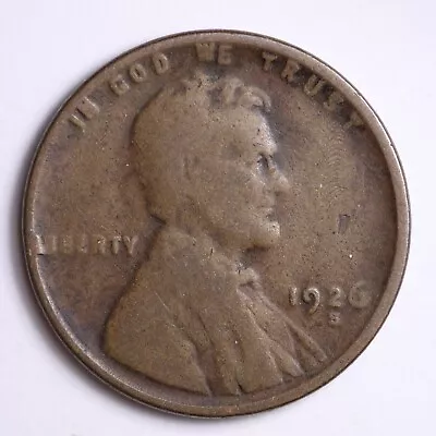 1926-S Lincoln Wheat Cent Penny B080 • $8.80