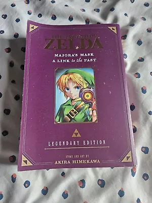 The Legend Of Zelda Majora's Mask A Link To The Past - Legendary Edition - Book • £4.99