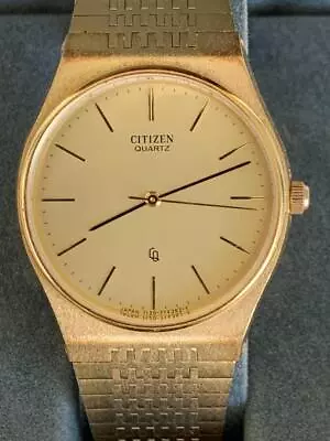 Vintage Citizen Gn-7w-u Quartz Mens Wrist Watch 7120-714382-y • $29