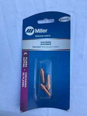 Miller 249926 Electrode For Spectrum 375 375/625 X-treme 3PK • $17.95