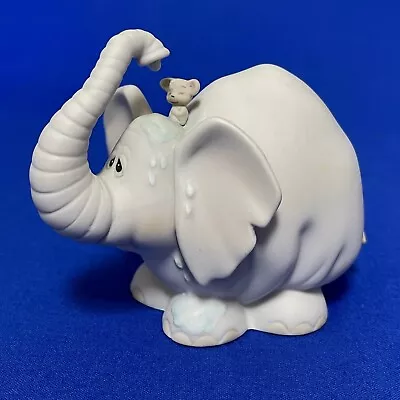 Precious Moments Showers Of Blessings Elephant & Mouse Figurine Samuel J Butcher • $12.95