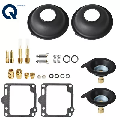 For Yamaha XV750 Virago XV 750 Carburetor Repair Kit Diaphragm Vacuum 1988-1997 • $15.21