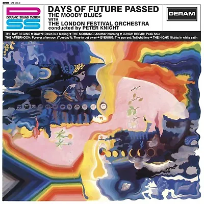 MOODY BLUES Days Of Future Passed BANNER 2x2 Ft Fabric Poster Tapestry Flag Art • $19.95