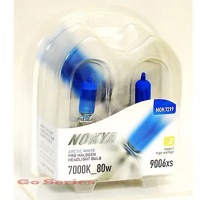 Nokya Arctic White 9006XS Head / Fog Light Bulb Halogen Xenon S2 NOK7219 • $17.99