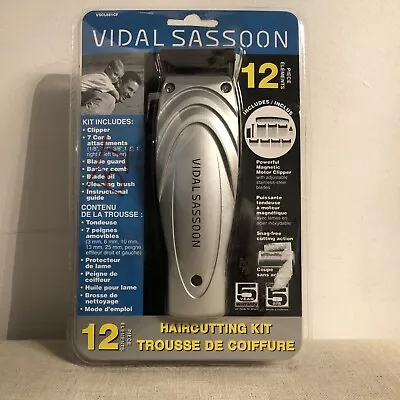 Vidal Sasson Professional VSCL881CF  Corded Wired Clippers Shaver New Sealed • $49