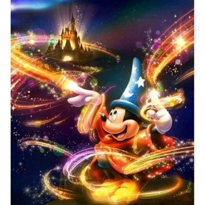 $10.99 • Buy Diamond Painting 5D DIY Full Drill Stich Cross Stitch Kits Mikey Decor Art Gifts