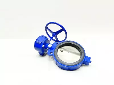 Keystone 221 Manual Gear Operated Iron Stainless Wafer Butterfly Valve 8in • $297.12