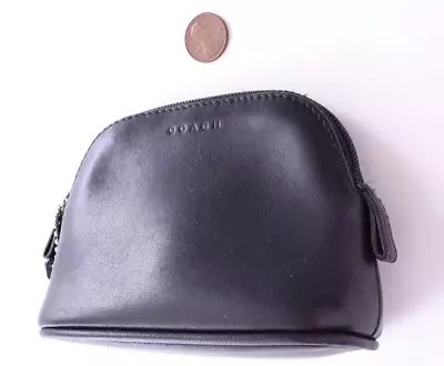 Coach Small Coin Purse 6987 Vintage Black Glove Leather • $69