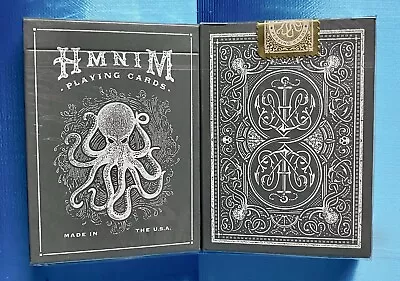 HMNIM Slate Gray~Hi My Name Is Mark Playing Card Deck~Art Of Play~Free Shipping • $27.98