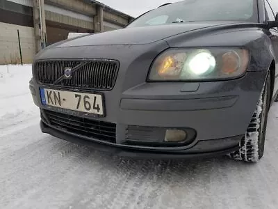 Front Bumper Addon Spoiler For Volvo S40 / V50 Valance Chin Lip Splitter • $249