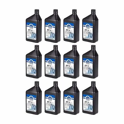 Jeep Dodge Chrysler Atf+4 Automatic Transmission Fluid Case Of 12 Quarts Mopar • $94.08