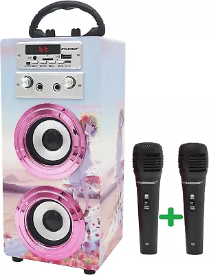 (3 Generation) Karaoke Machine Microphone Ideal For Original Teenage Gifts For  • £66.55