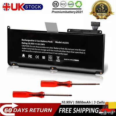 A1331 Battery For Apple MacBook 13  A1342 Unibody Late 2009 / Mid 2010/Charger • £20.99