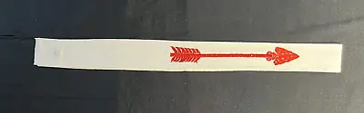 BSA Order Of The Arrow Ordeal Sash White Red Embroidered Arrow 54  SB-106 • $11.24