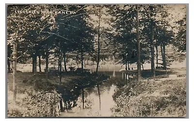 RPPC Evergreen Park KANE PA McKean County Vintage Real Photo Postcard • $7.99