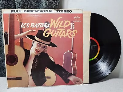 $13.49 • Buy Les Baxter ‎– Les Baxter's Wild Guitars 1959 Capitol ST-1248 Jacket/Vinyl 