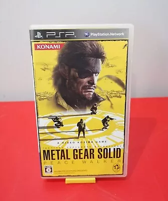 Sony PSP - Metal Gear Solid Peace Walker Japan • $35