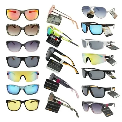 Foster Grant Sunglasses Bulk Lot 36 Pack Lot Assorted Styles With Tags Premium • $72