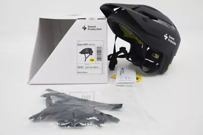 New! Sweet Protection Ripper MIPS Mountain Bike Helmet 53-61cm Matte Black • $19.99