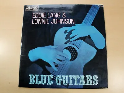 Eddie Lang & Lonnie Johnson/Blue Guitar/1967 Parlophone Mono LP/EX • £13.99