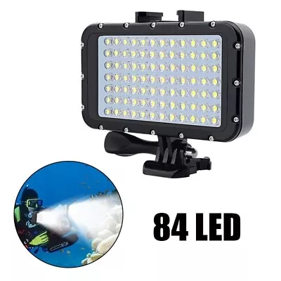 36/84 Mini Diving LED Dimmable Night Photography Diving Underwater Camera Light • $38.99