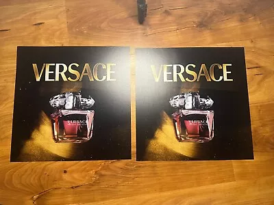 Versace Fragrance Store Display Posters 13”x13” Cool For Closet / Powder Room • $40