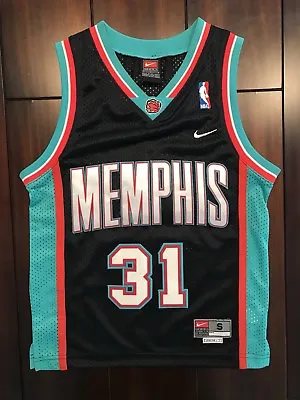 Rare Vintage Nike NBA Memphis Grizzlies Shane Battier Basketball Jersey Youth S • $199.99