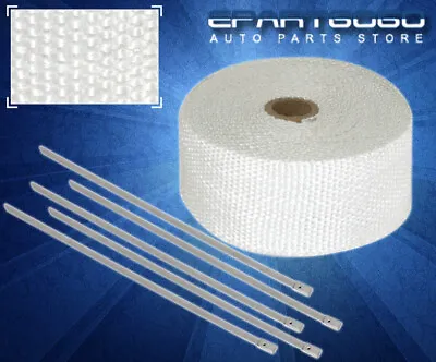 10M Header Manifold Pipe Thermal Heat Wrap Protection White • $17.99