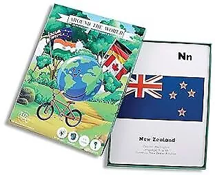 TGC Alphabet Flash Cards For Toddlers Jumbo Flash Cards 26 Pc Around The World • $18.49