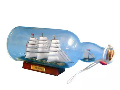 HMS Victory Model Ship In A Glass Bottle 11  • $67.38