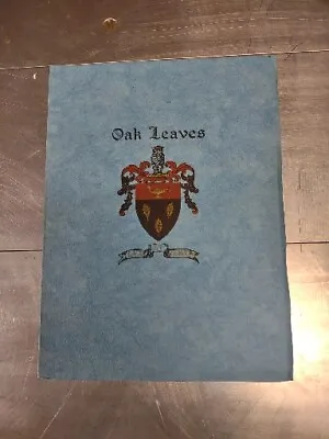 1945 Oak Leaves High School Yearbook Vassalboro Maine • $32.70