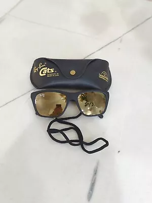 Vintage B&L Ray Ban Bausch & Lomb Diamond Hard Cats  Sunglasses France • $175