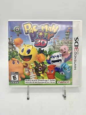 Pac-Man Party 3D (Nintendo 3DS 2011) COMPLETE In Box Tested & Working • $14.99