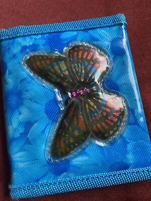 Rare Vintage Lisa Frank  Vinyl Wallet Blue • $180