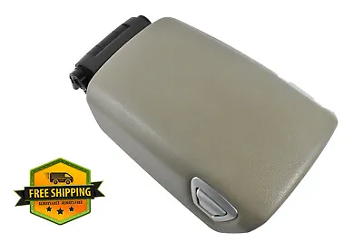 2005-2009 Volvo S60 Center Console Tan Leather Lid Armrest Assembly OEM • $74.99