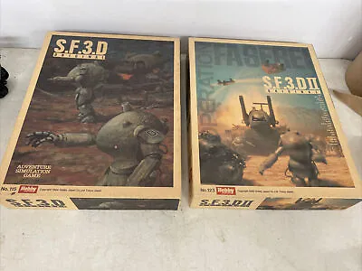 S.F.3.D & S.F.3.D II (SF3D SF3D II) Ma.K Book Case Games New Unpunched • $511.99