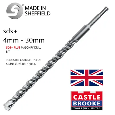 🏆 Sds+ Plus Masonry Drill Bit Tungsten Carbide Tip For Stone Concrete Brick 🏆 • £4.49