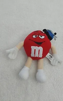 Mars M&Ms Red Plush Chocolate Guy Wearing Headset 2007 • $14.99