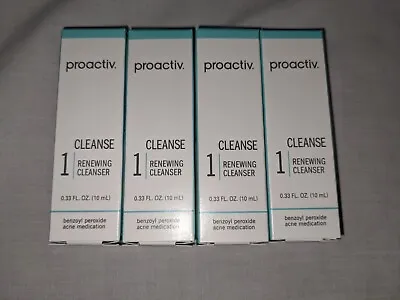 $8.99 • Buy Lot 4 Proactiv Cleanse Renewing Cleanser 10ml Travel
