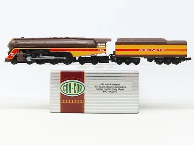 N Scale Con-Cor 001-003077 UP Union Pacific J3a 4-6-4 Steam Locomotive #2904 • $299.95